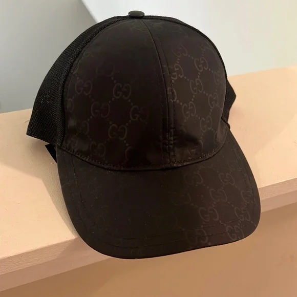 Gucci | Accessories | Gucci Nylon Mesh Baseball Cap | Poshmark display picture 1